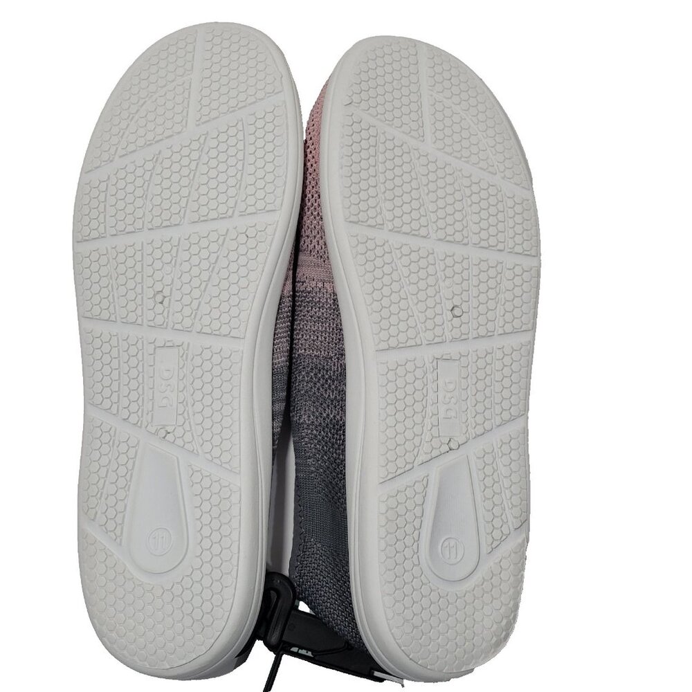 DSG Knit Water Shoes Women Size 11 Slip On Pink Gray Ombre Beach Pool Cruise NEW - Picture 8 of 12